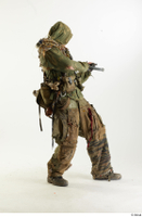  Photos John Hopkins Army Postapocalyptic Suit Poses aiming the gun standing whole body 0022.jpg